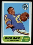 1968 Topps #2 Dick Bass Front Thumbnail