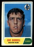 1968 Topps #146 Ode Burrell Front Thumbnail