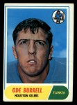 1968 Topps #146 Ode Burrell Front Thumbnail