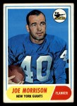 1968 Topps #211 Joe Morrison Front Thumbnail