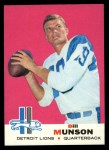 1969 Topps #11 Bill Munson Front Thumbnail