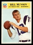 1966 Philadelphia #101 Bill Munson Front Thumbnail