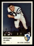 1961 Fleer #159 Howard Clark Front Thumbnail