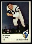 1961 Fleer #159 Howard Clark Front Thumbnail