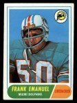 1968 Topps #170 Frank Emanuel Front Thumbnail