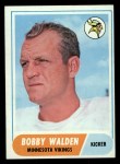 1968 Topps #54 Bobby Walden Front Thumbnail