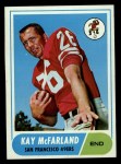 1968 Topps #113 Kay McFarland Front Thumbnail
