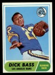 1968 Topps #2 Dick Bass Front Thumbnail