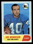 1968 Topps #211 Joe Morrison Front Thumbnail