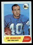 1968 Topps #211 Joe Morrison Front Thumbnail