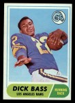 1968 Topps #2 Dick Bass Front Thumbnail