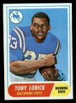 1968 Topps #204 Tony Lorick Front Thumbnail