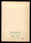 1964 Topps Beatles Black and White #117 Paul Mccartney Back Thumbnail