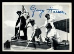 1964 Topps Beatles Black and White #87 George Harrison Front Thumbnail