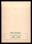 1964 Topps Beatles Black and White #140 Paul Mccartney Back Thumbnail