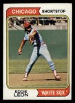 1974 Topps #501 Eddie Leon Front Thumbnail