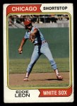 1974 Topps #501 Eddie Leon Front Thumbnail