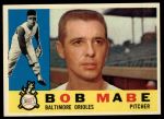 1960 Topps #288 Bob Mabe Front Thumbnail