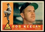 1960 Topps #291 Bob Keegan Front Thumbnail