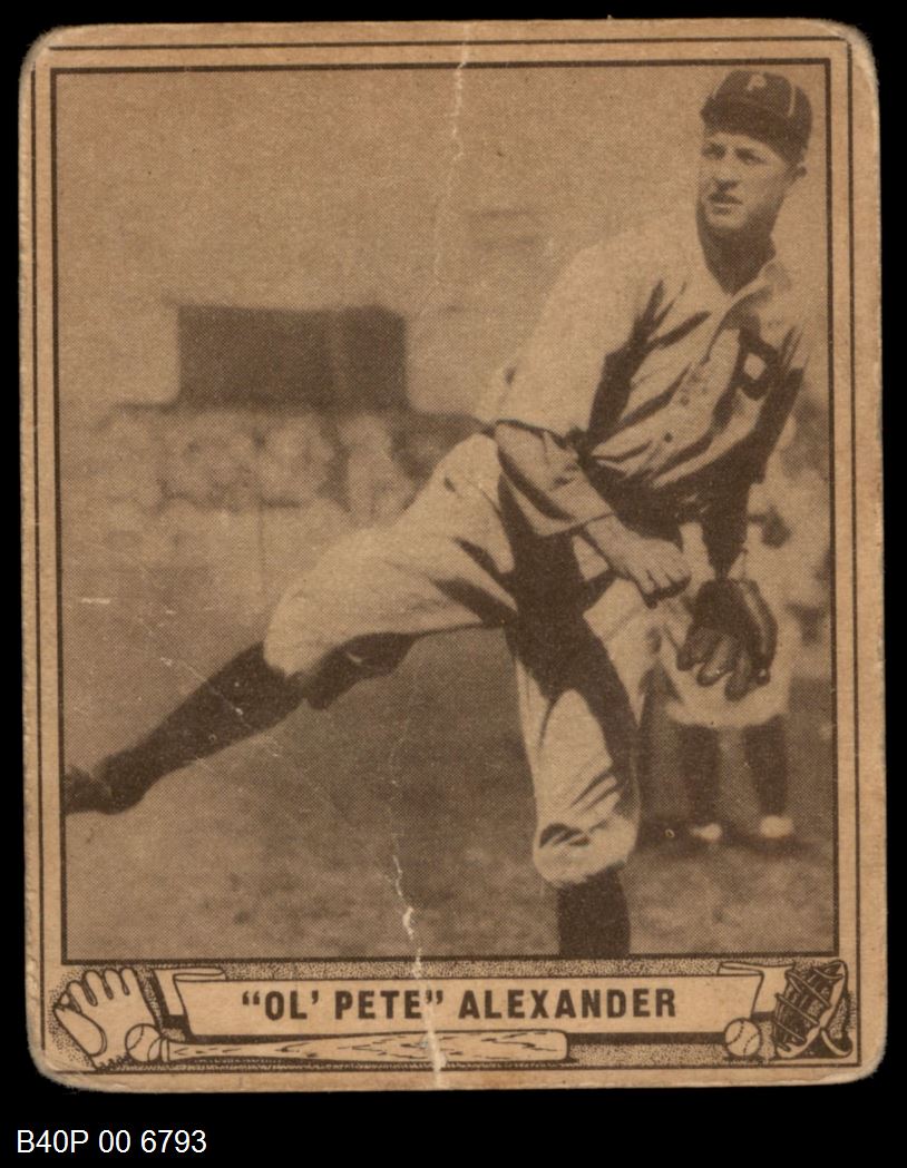 1940 Play Ball #119  Grover C. Cleveland Alexander