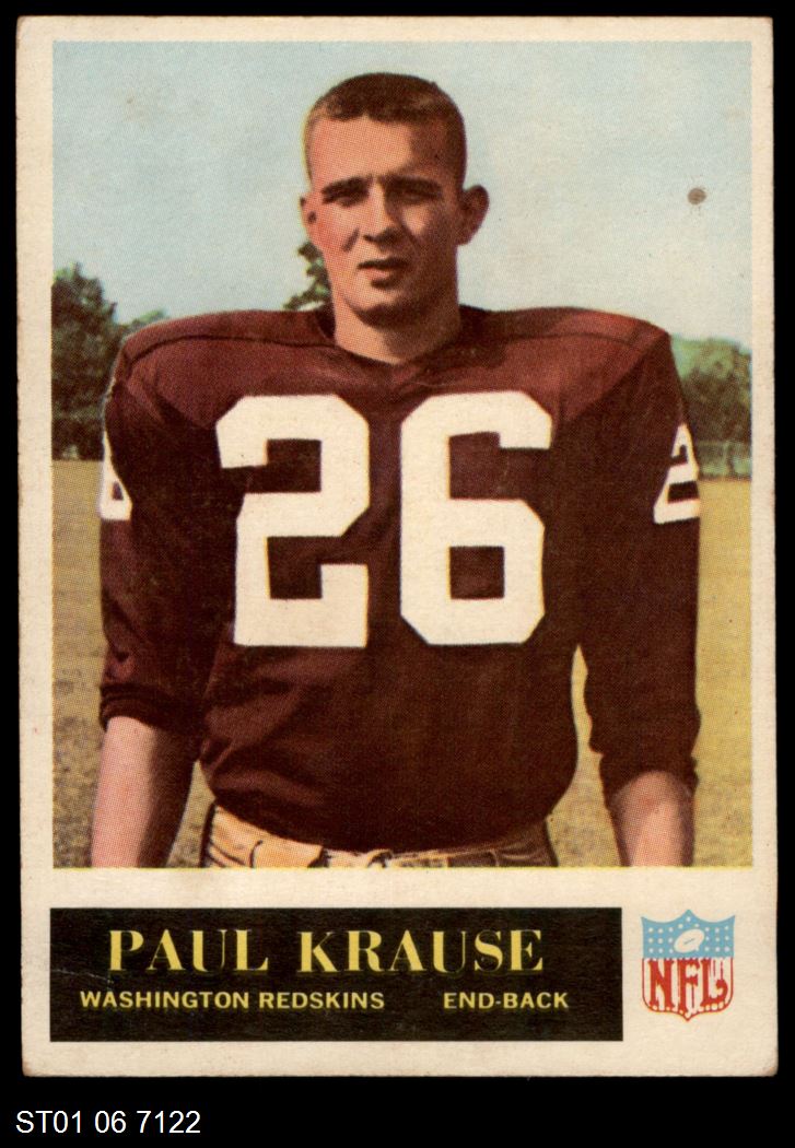 1965 Philadelphia #189  Paul Krause