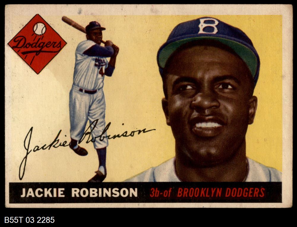 1955 Topps #50  Jackie Robinson