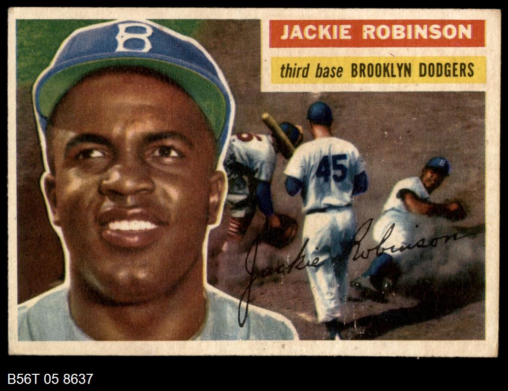1956 Topps #30  Jackie Robinson