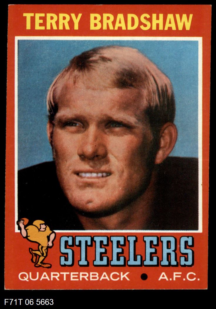 1971 Topps #156  Terry Bradshaw