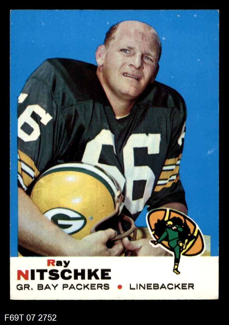 1969 Topps #55  Ray Nitschke