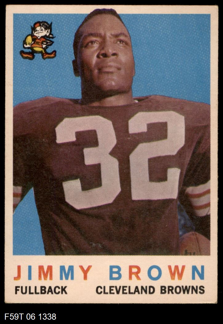 1959 Topps #10  Jim Brown