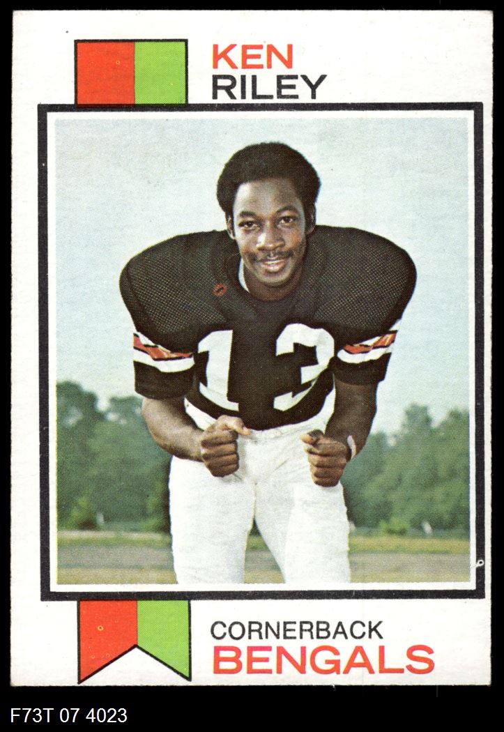1973 Topps #171  Ken Riley