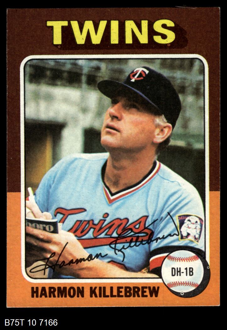 1975 Topps #640  Harmon Killebrew