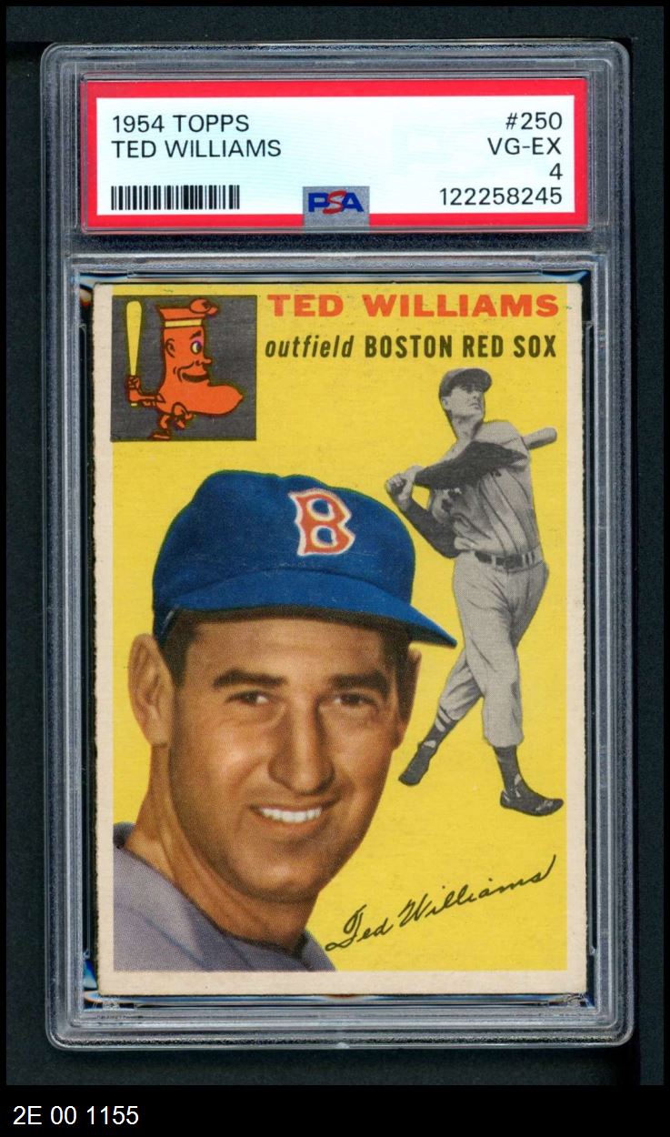 1954 Topps #250  Ted Williams