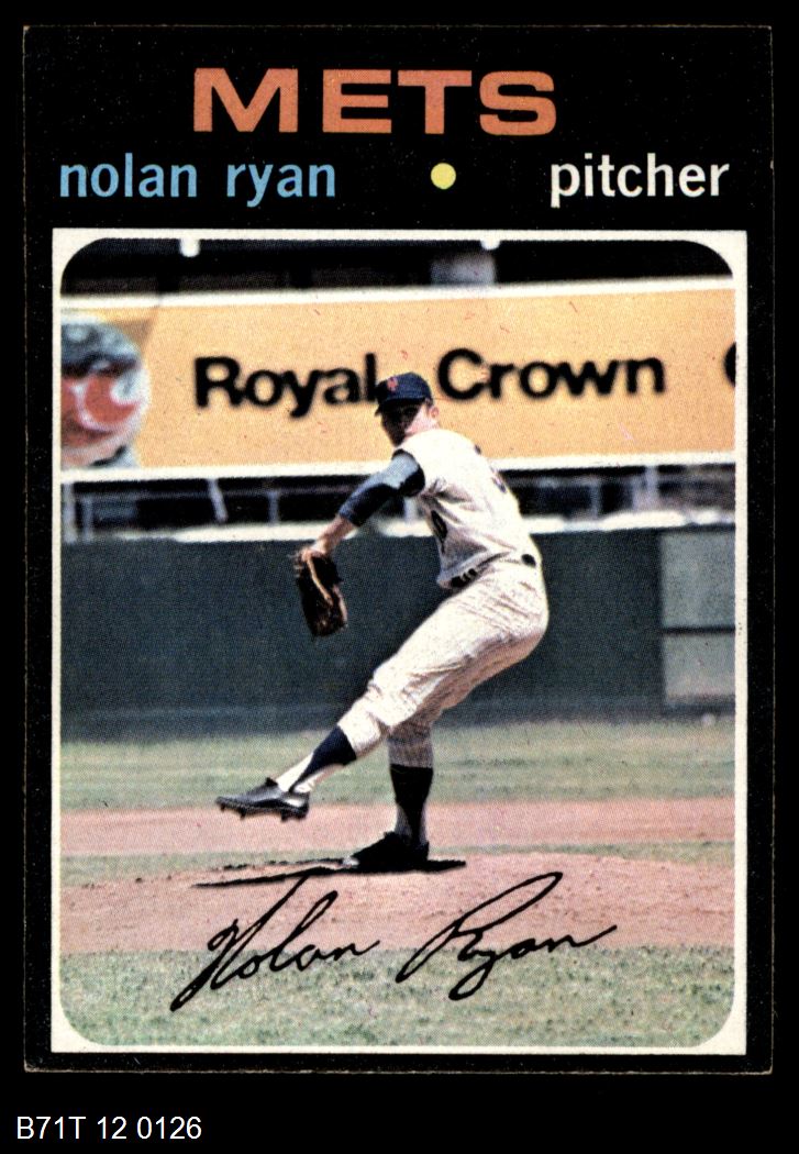 1971 Topps #513  Nolan Ryan