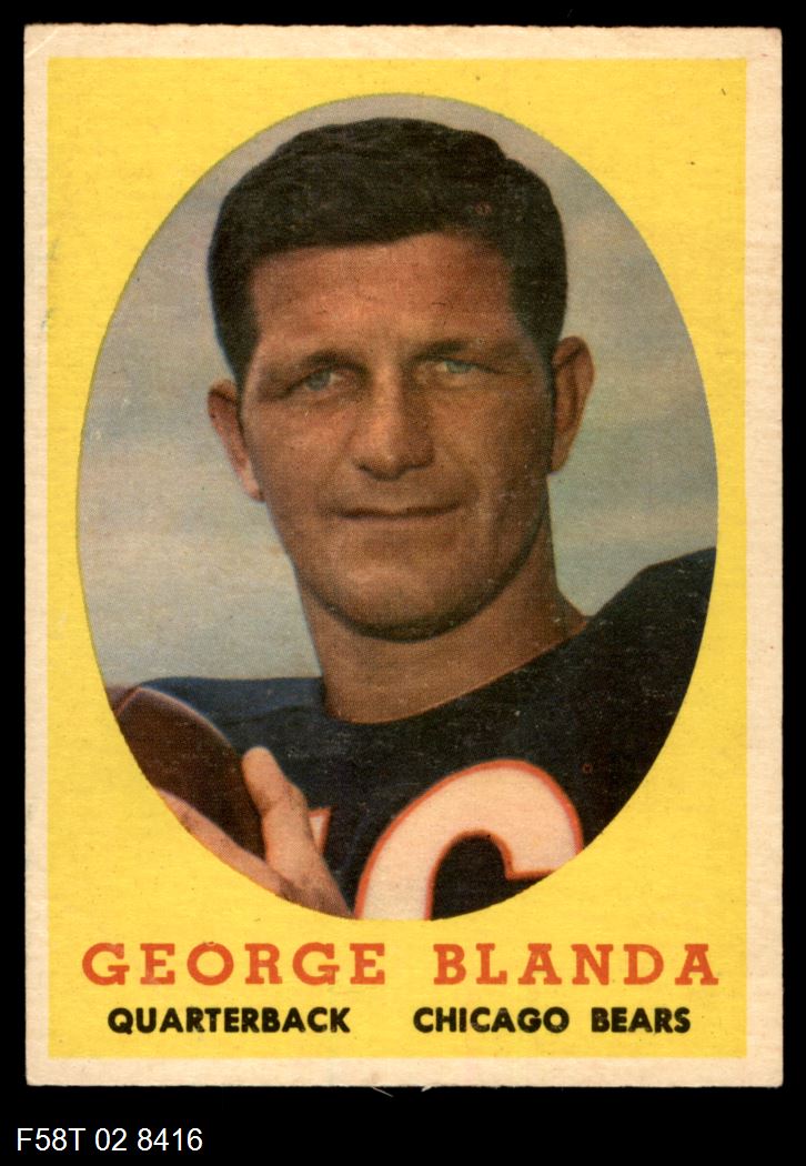 1958 Topps #129  George Blanda