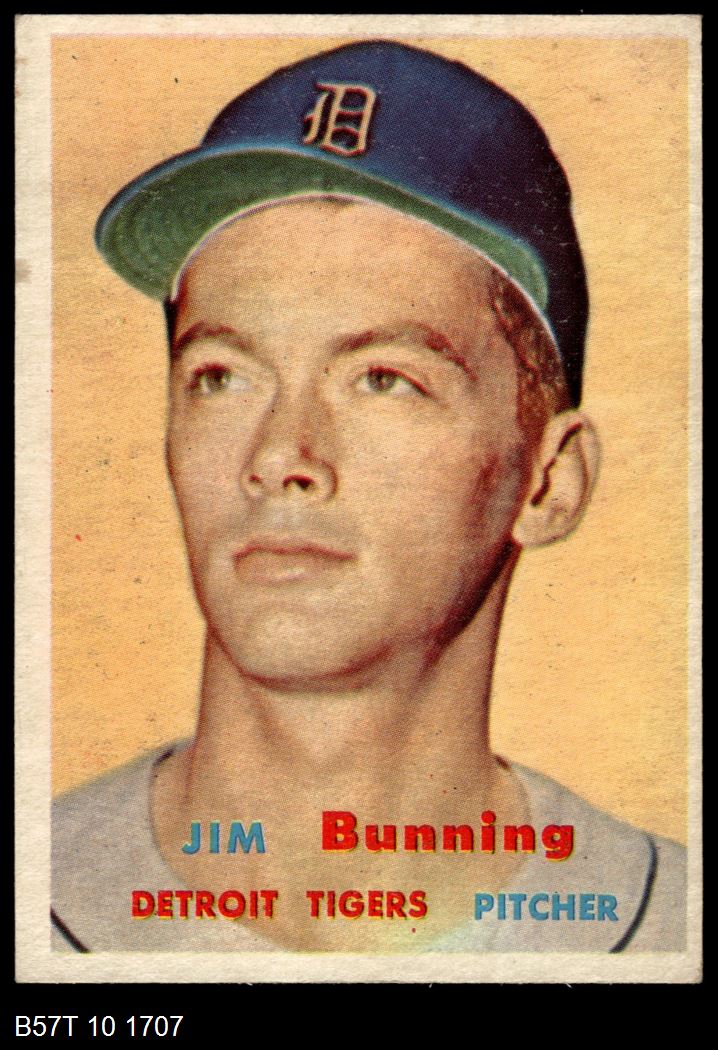 1957 Topps #338  Jim Bunning