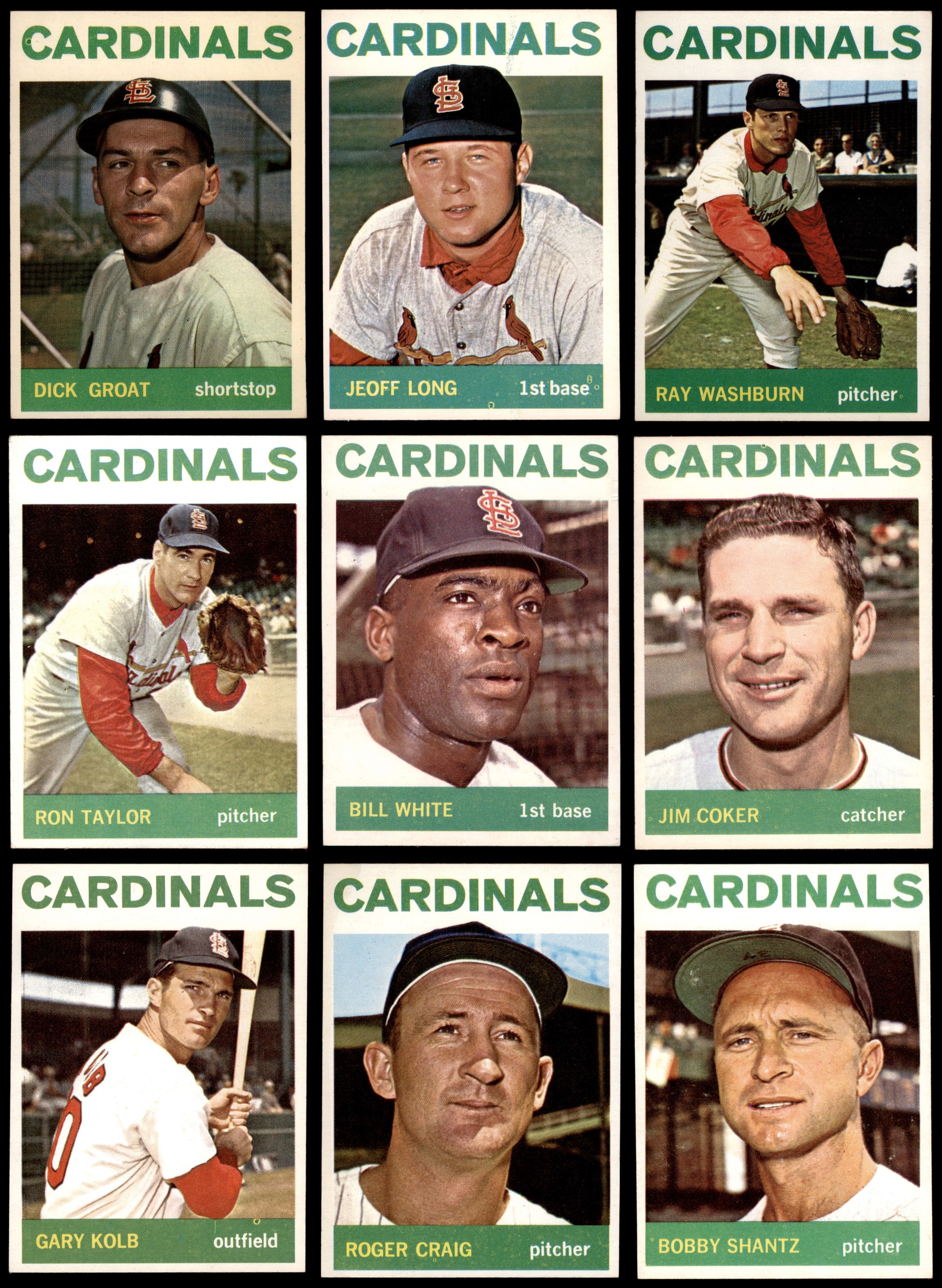 1964 St Louis Cardinals Roster