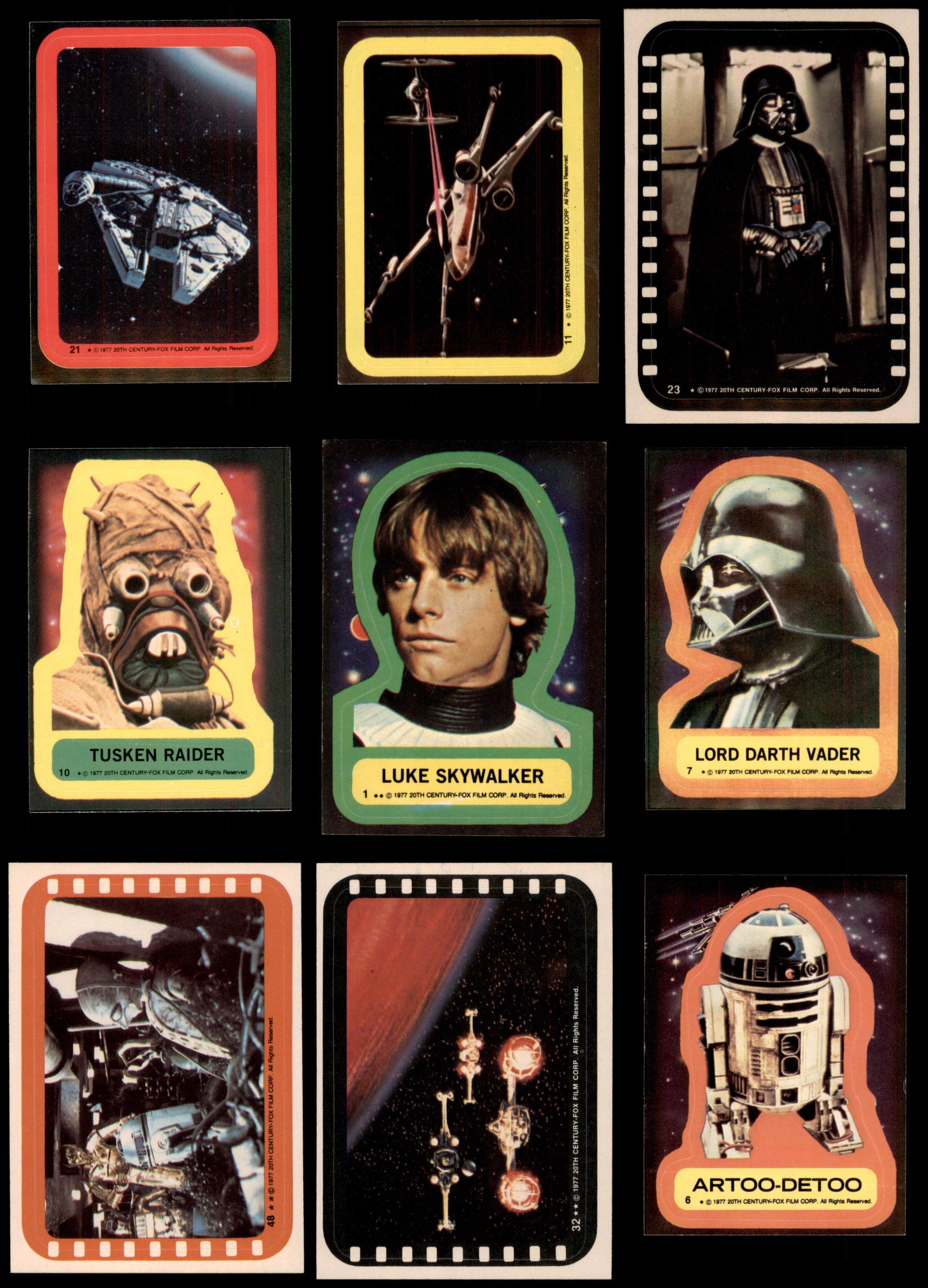 1977 topps star wars complete set