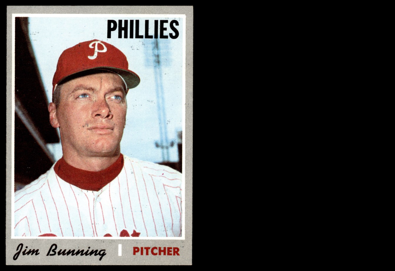 1970 Topps Philadelphia Phillies Team Set 7 - NM