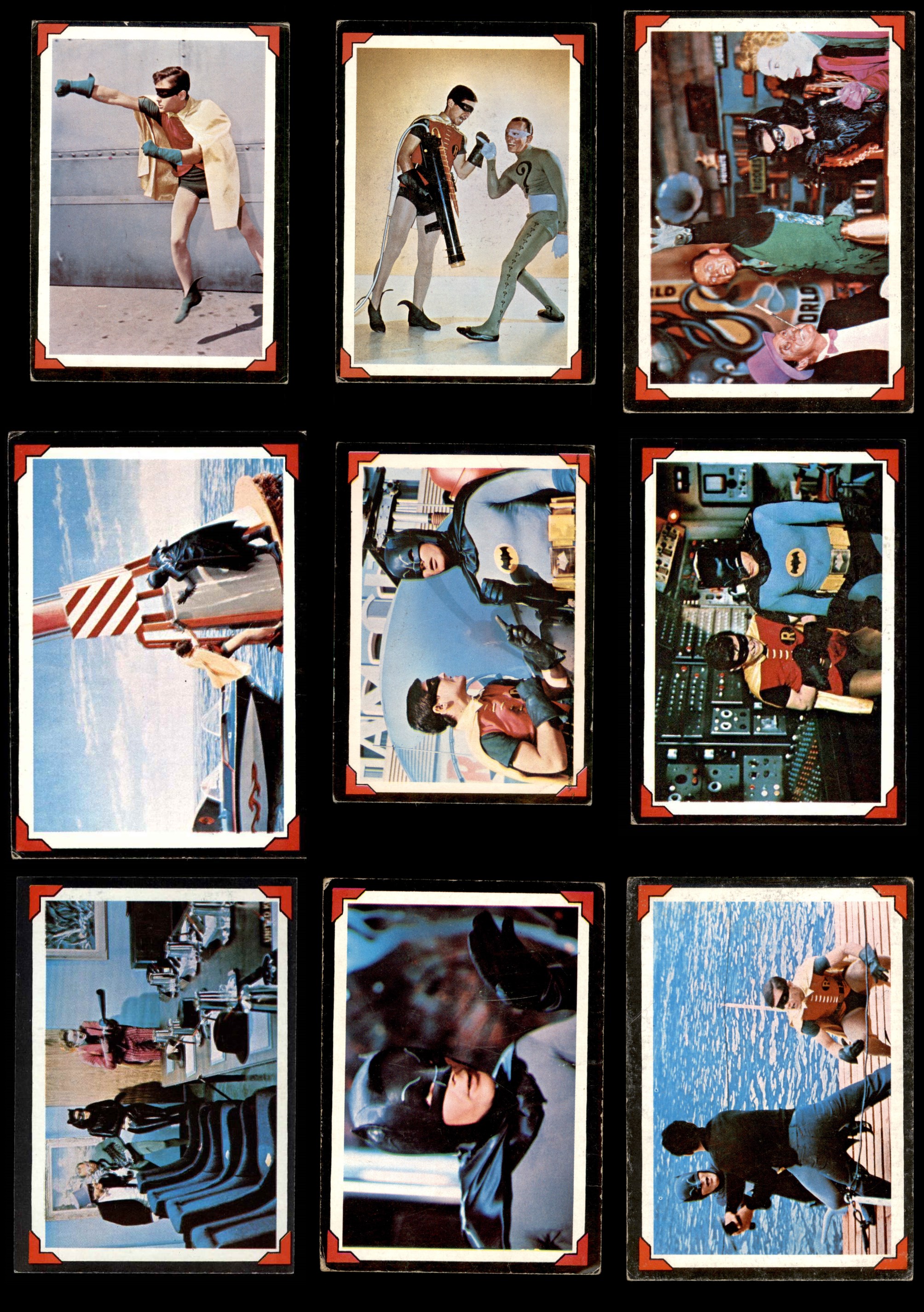 1966 Topps Batman Riddler Back Almost Complete Set 3.5 - VG+ (37 / 38 ...