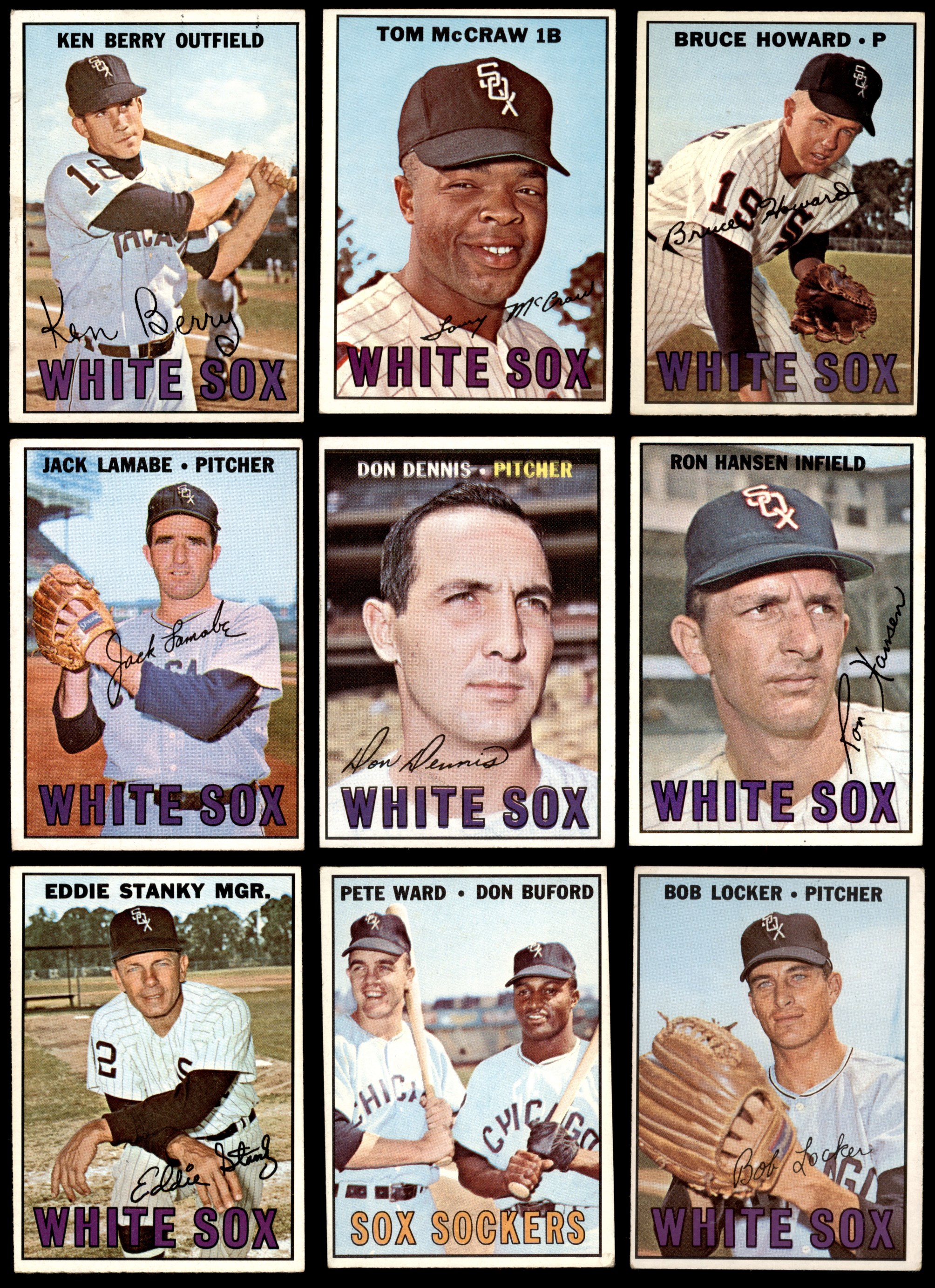 1967 Topps Chicago White Sox Near Team Set