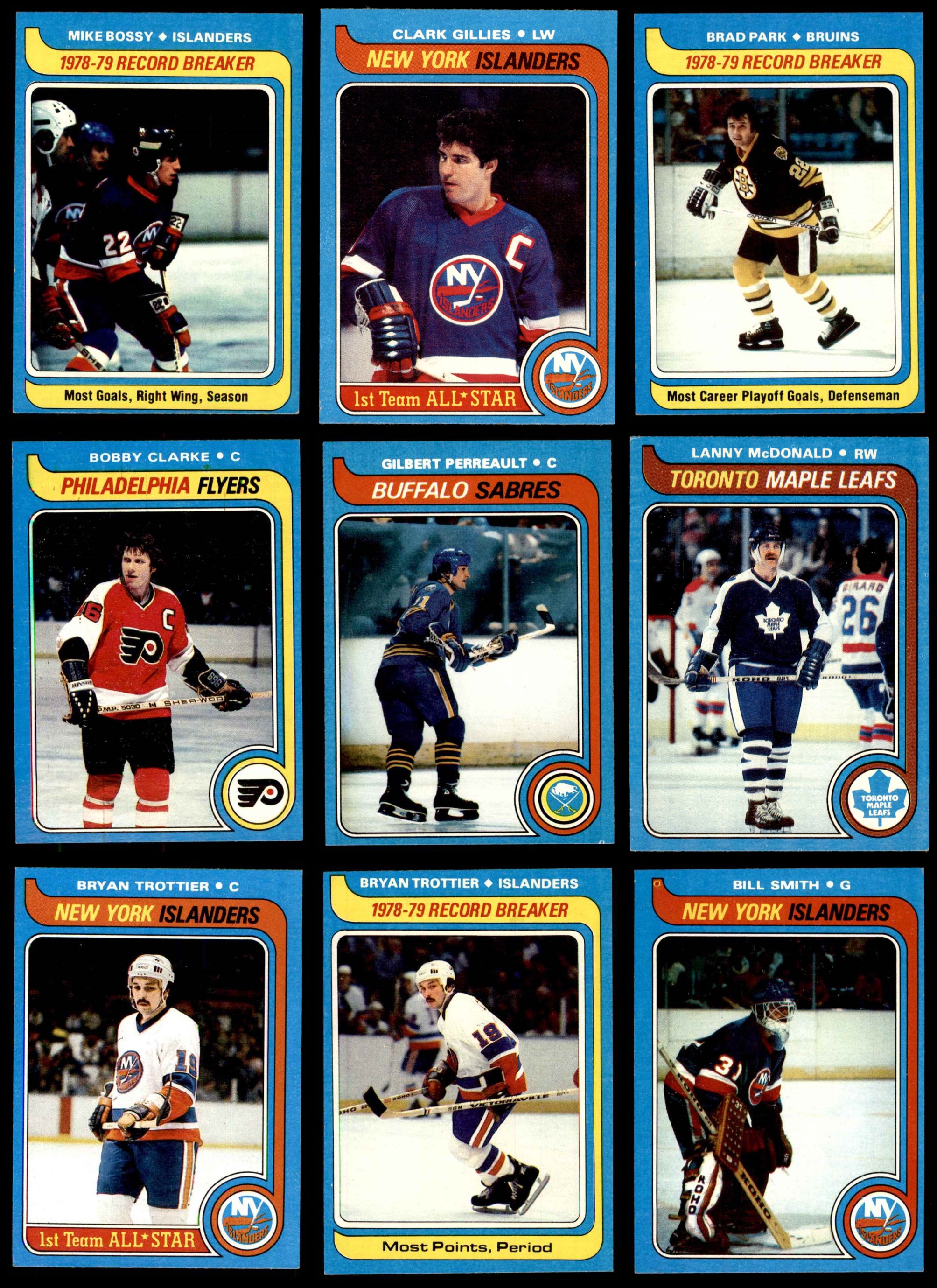 1979-80 Topps Hockey Near Complete Set 4.5 - VG/EX+ 6654753 (176 / 264 cards) - Afbeelding 2 van 10