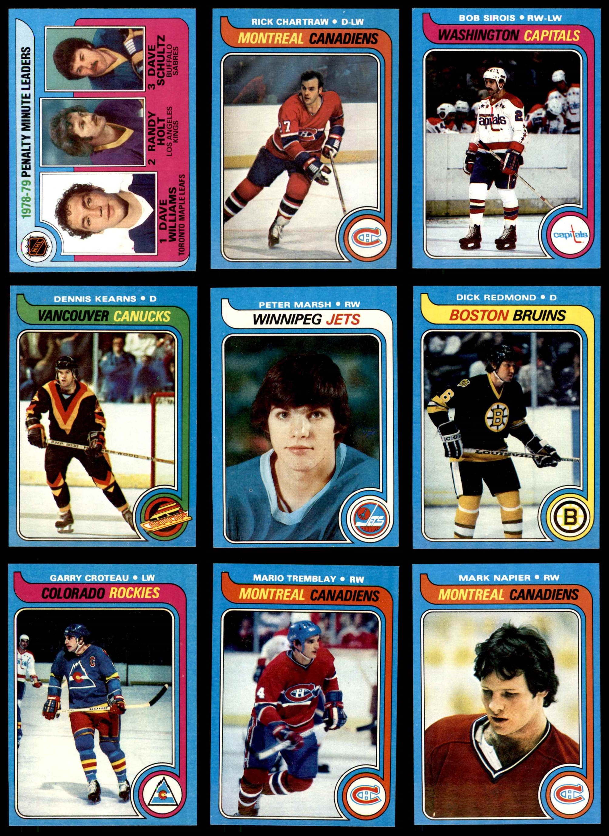 1979-80 Topps Hockey Near Complete Set 4.5 - VG/EX+ 6654753 (176 / 264 cards) - Afbeelding 4 van 10