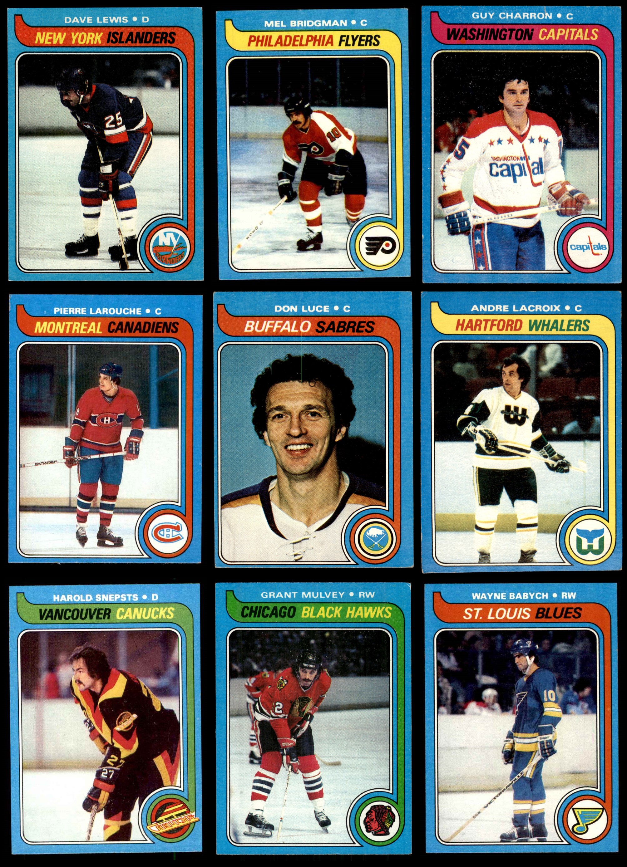 1979-80 Topps Hockey Near Complete Set 4.5 - VG/EX+ 6654753 (176 / 264 cards) - Afbeelding 7 van 10