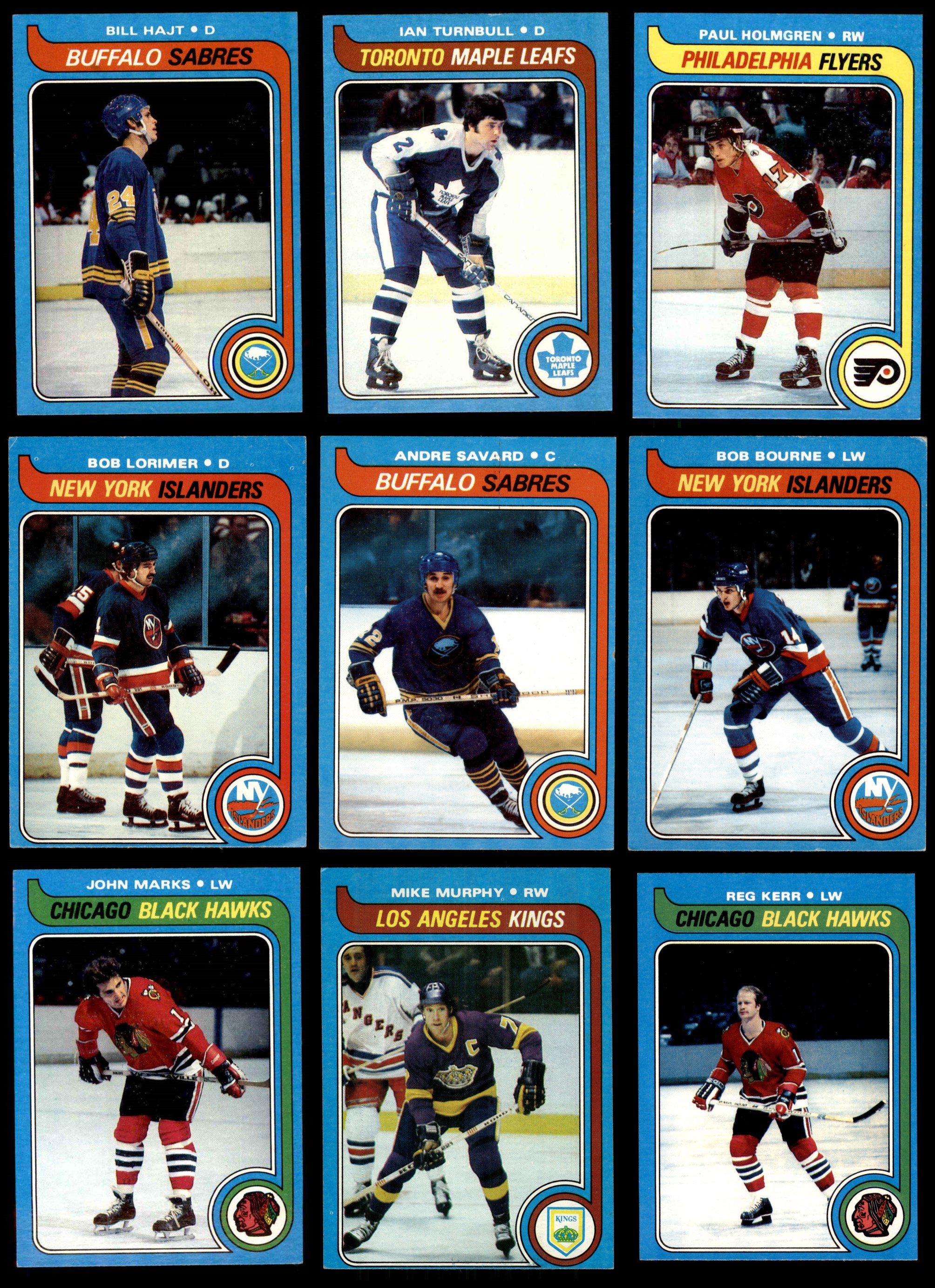 1979-80 Topps Hockey Near Complete Set 4.5 - VG/EX+ 6654753 (176 / 264 cards) - Afbeelding 9 van 10