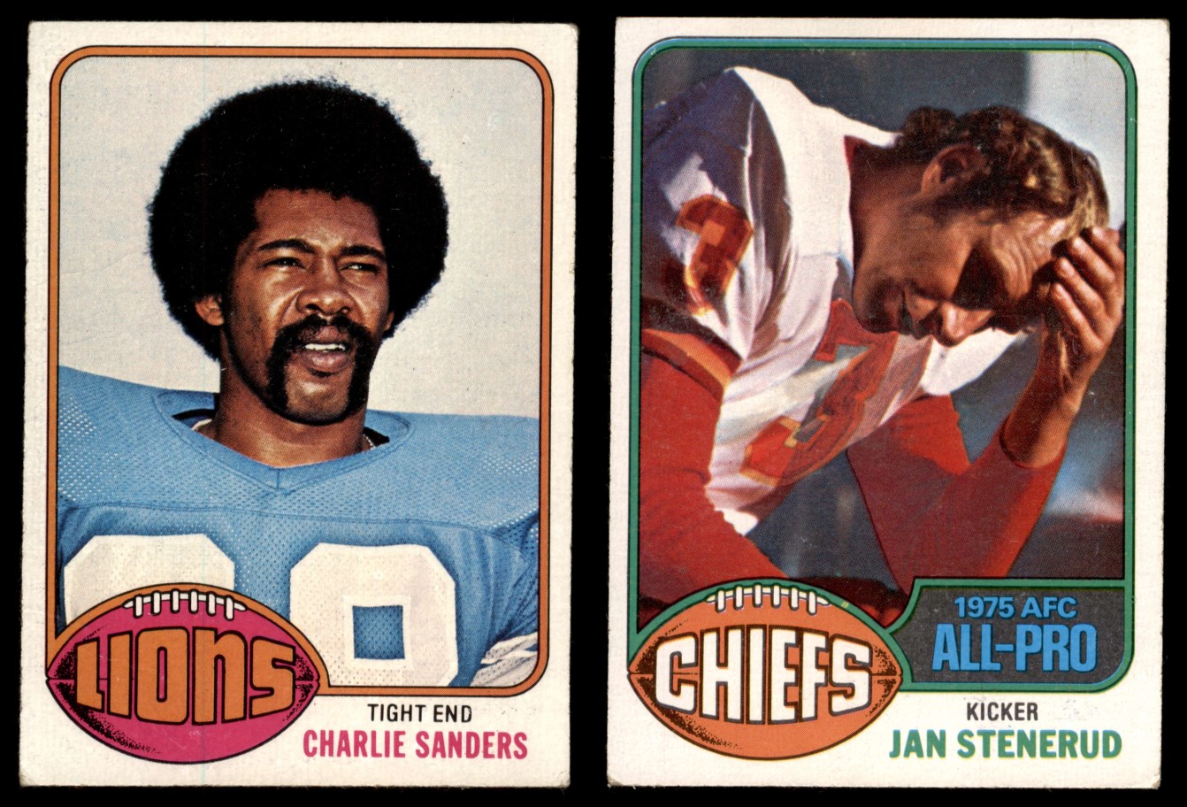 1976 Topps Football Almost Complete Set 3.5 - VG+ 6846120 (488 / 528 cards)