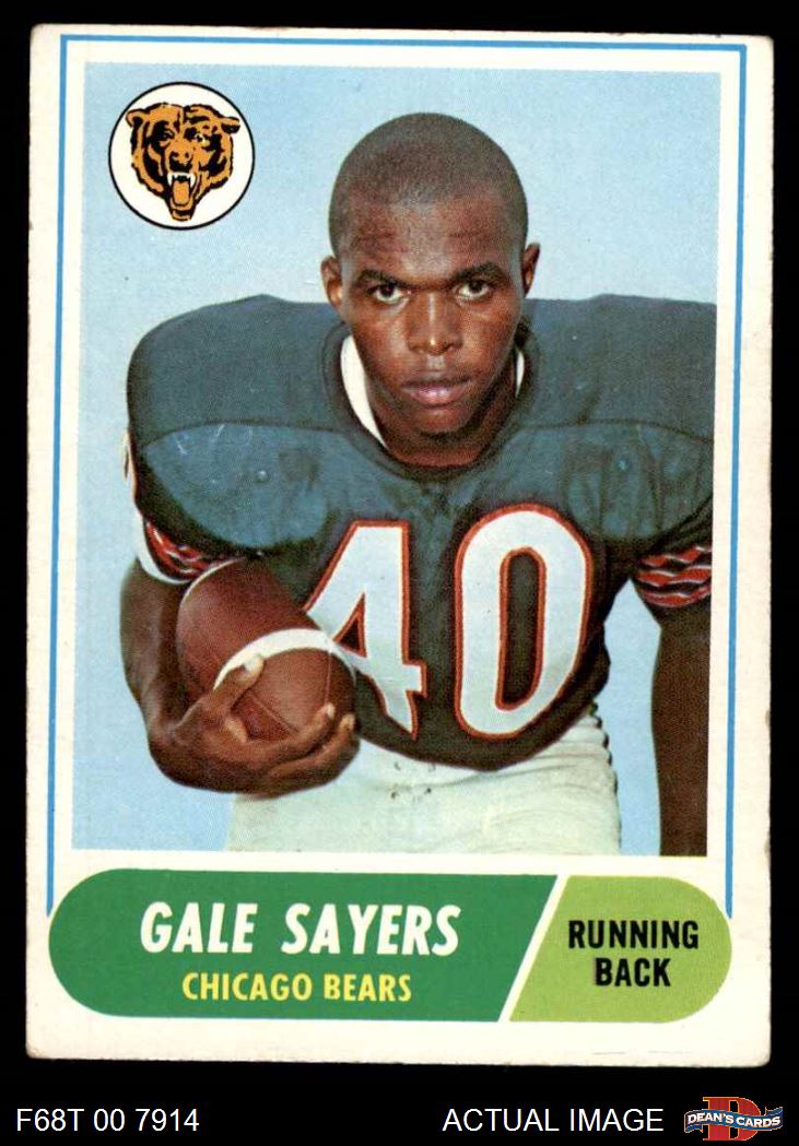 1968 TOPPS GALE good SAYERS SGC 7