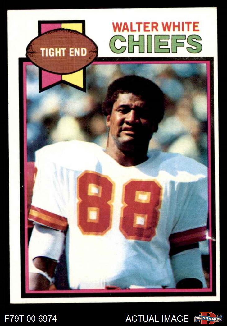 1979 Topps #66 Walter White Chiefs 6 - EX/MT