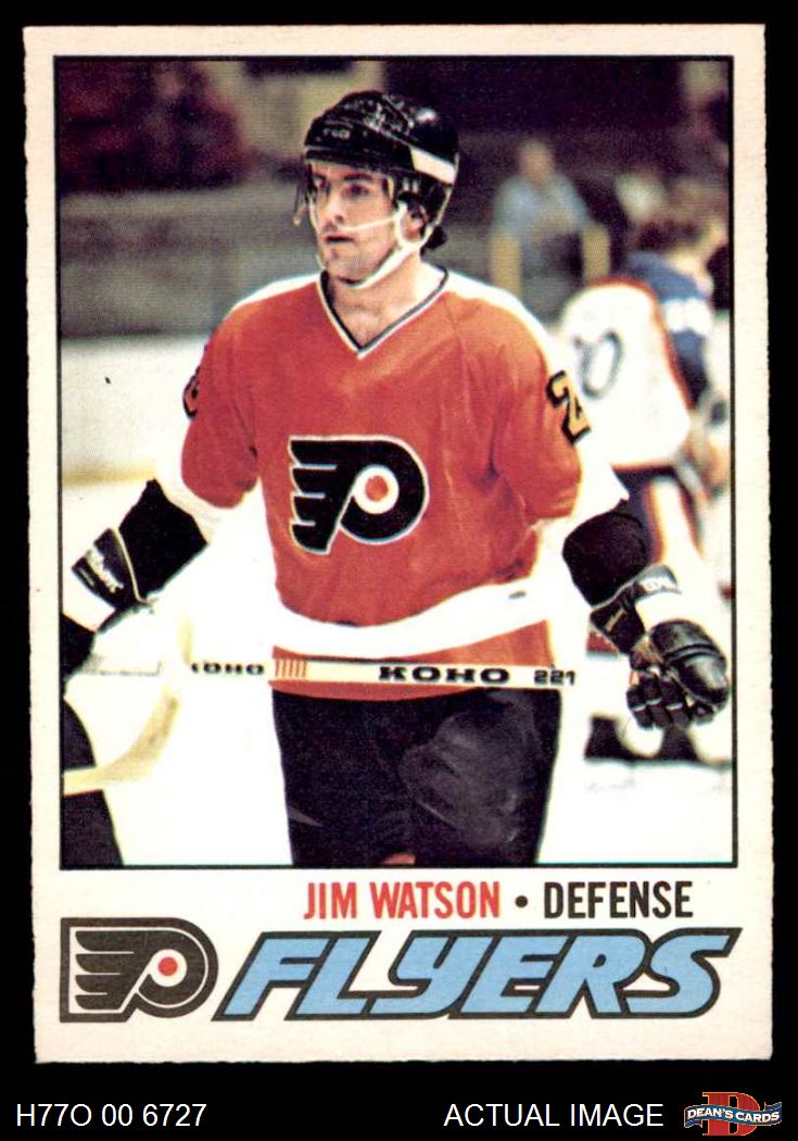 1977 O-Pee-Chee #43 Jim Watson Flyers 6 - EX/MT