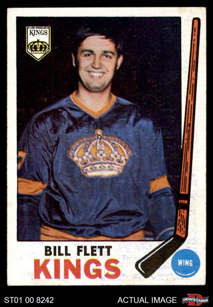 1969 Topps #102 Bill Flett Kings-Hockey 4 - VG/EX